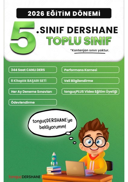 2026 5. Sınıf Dershane Toplu Sınıf