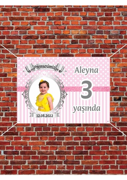 Kişiye Özel 188 Temalı Doğum Günü Branda Afişi Arkaplan Süslemesi