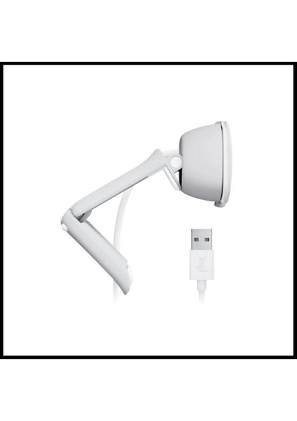 Logıtech 960-001617, Brıo 100 Wcm V-U0072, Full Hd, Dahili Mikrofonlu, Beyaz Webcam fiyatları