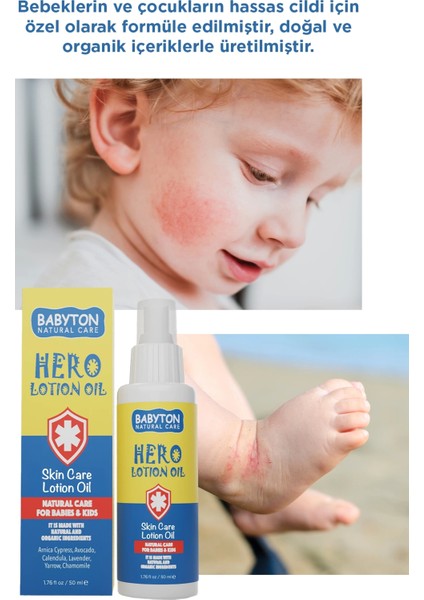 Anlık Yatıştırıcı Hero Losyon Yağ 50 ml