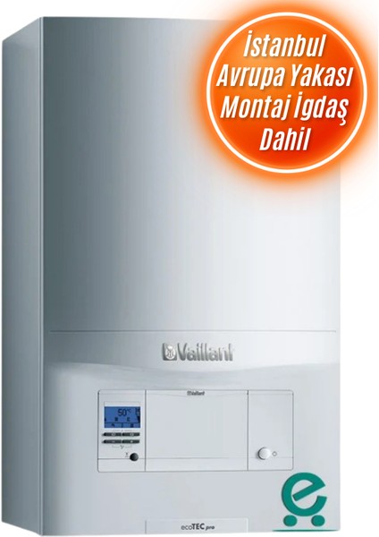 Vuw 236/5-3 Ecotec Pro Tam Yoğuşmalı Kombi (Istanbul Avp. Yakası Montaj Dahil)