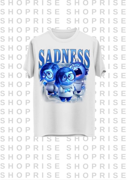 Ters Yüz Baskılı Oversize T-Shirt