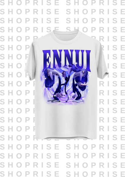 Ters Yüz Baskılı Oversize T-Shirt