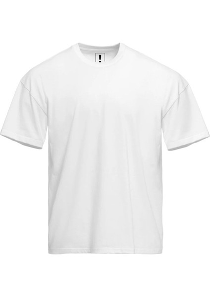 Loose Fit Basic Beyaz T-Shirt fırsatları