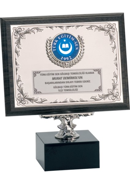 - Ahşap Plaketler - PL-068 A - 18X24 cm
