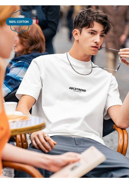 Erkek Oversize Yazılı Baskılı Kısa Kollu Oversize Pinterest Tshirt