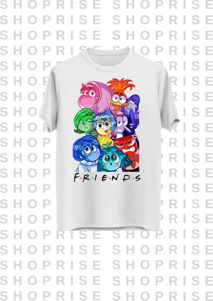 Ters Yüz Baskılı Oversize T-Shirt