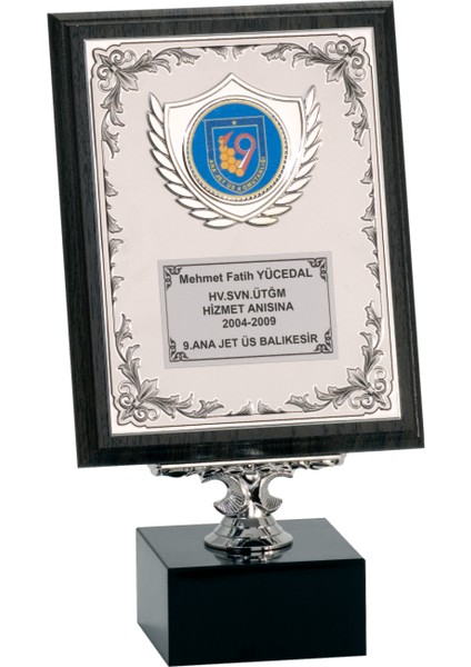 - Ahşap Plaketler - PL-066 A - 18X24 cm