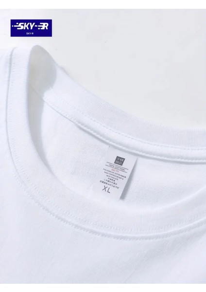 Büyük Beden Unisex Wild West Baskılı %100 Pamuklu Bisiklet Yaka Kısa Kollu A++ Oversize Tshirt