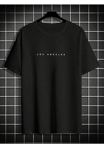 Unisex Los Angeles Baskılı Oversize T-Shirt fiyatları