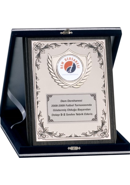 - Ahşap Plaketler - PL-065 A - 18X24 cm