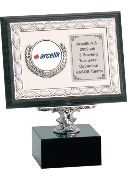 - Ahşap Plaketler - PL-064 B - 15X20 cm
