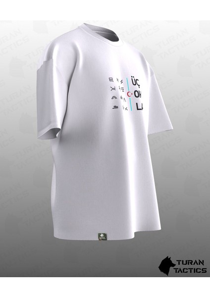 Üçokklar Tasarımlı Oversıze Unısex T-Shırt fiyatları