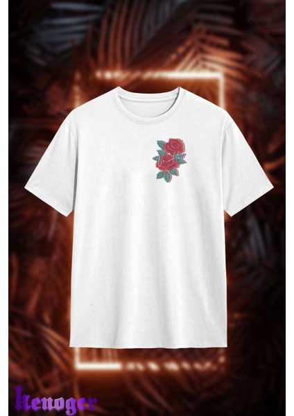 Unisex Oversize - Make Love Baskılı T-Shirt