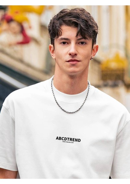 Erkek Oversize Yazılı Baskılı Kısa Kollu Oversize Pinterest Tshirt fiyatları