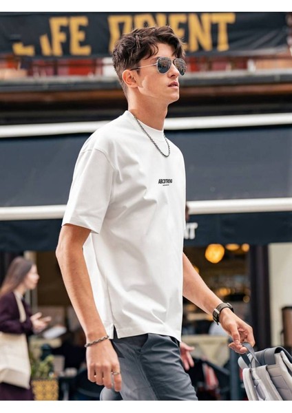 Erkek Oversize Yazılı Baskılı Kısa Kollu Oversize Pinterest Tshirt modelleri