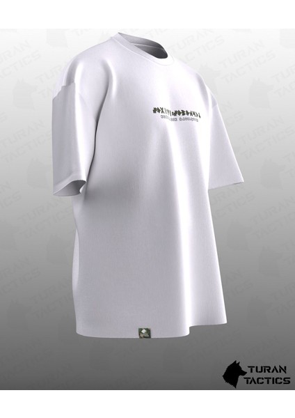 Korkmadık Savaştık Tasarımlı Oversıze Unısex T-Shırt fiyatları