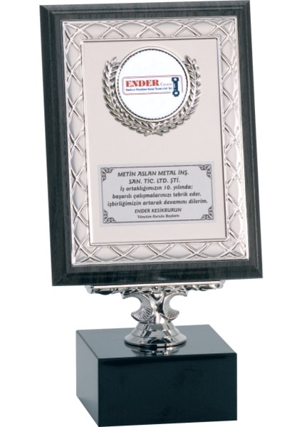 - Ahşap Plaketler - PL-062 B - 15X20 cm