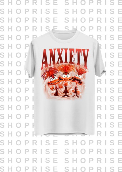 Ters Yüz Baskılı Oversize T-Shirt