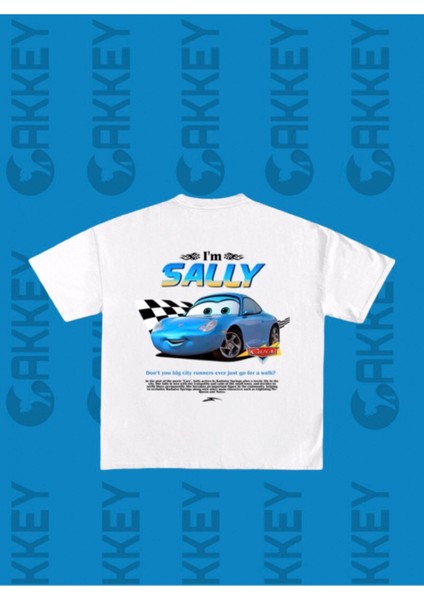 Arabalar Mcqueen&sally Baskılı Çift T-Shirt fiyatları