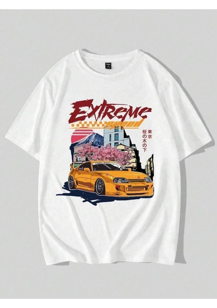 Extreme Supraaa Baskılı T-Shirt