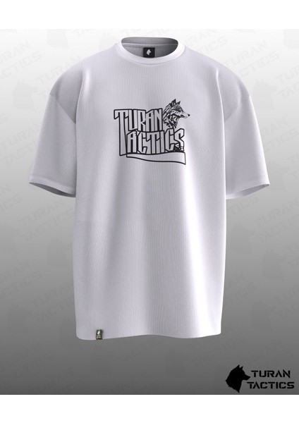 Turan Tactıcs V3 Tasarımlı Oversıze Unısex T-Shırt