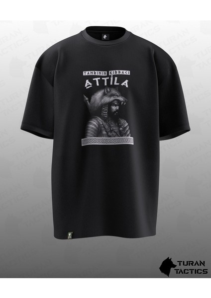 Attila Tasarımlı Oversıze Unısex T-Shırt