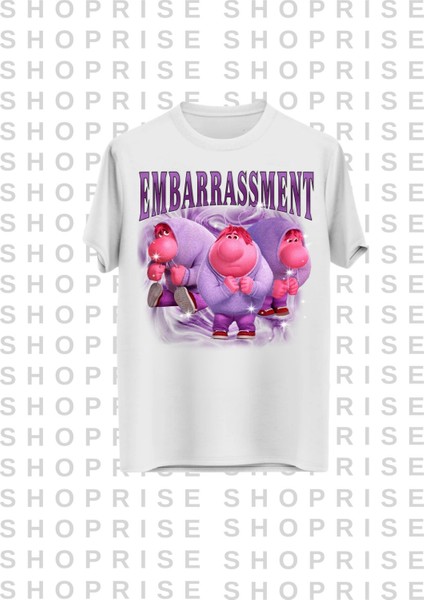 Ters Yüz Baskılı Oversize T-Shirt