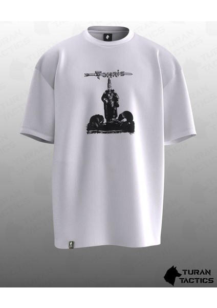 Tomris Tasarımlı Oversıze Unısex T-Shırt