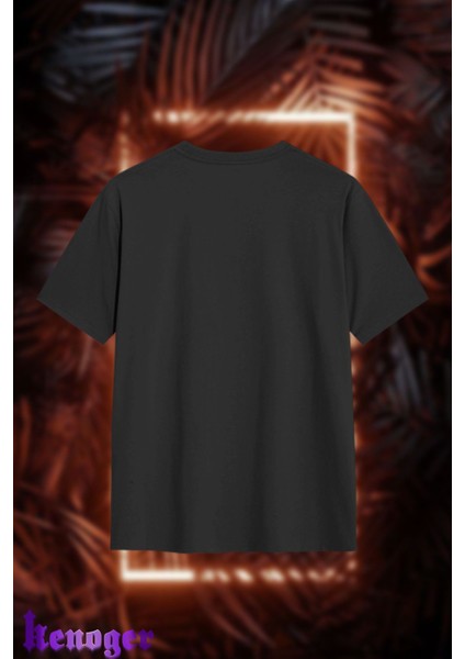 Unisex Oversize - Flower Lungs Baskılı T-Shirt fiyatları