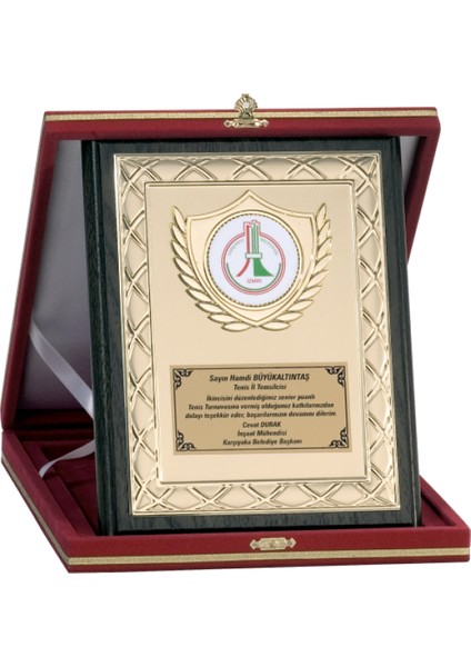 - Ahşap Plaketler - PL-057 A - 18X24 cm