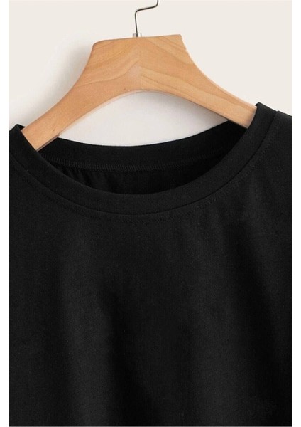 Kadın Slim Fit Crop T-Shirt