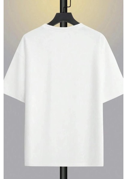 Unisex Milan Fly Emirates Yazılı Tasarım Oversize %100 Pamuklu T-Shirt fiyatları