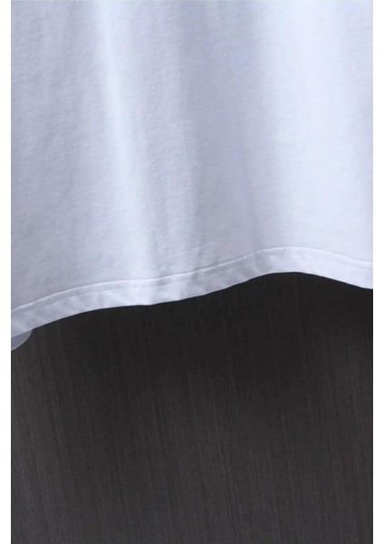 Unisex Milan Fly Emirates Yazılı Tasarım Oversize %100 Pamuklu T-Shirt fırsatları