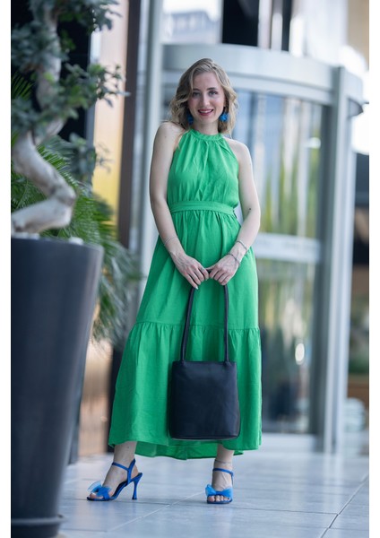 Sophia Siyah Hakiki Deri Kadın El Omuz ve Sırt Çantası modelleri