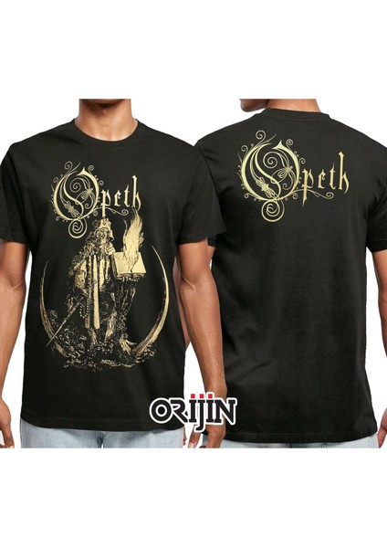 Opeth Faith In Others Ön Arka Baskılı Unisex Siyah Tshirt