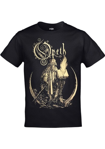 Opeth Faith In Others Ön Arka Baskılı Unisex Siyah Tshirt fiyatları