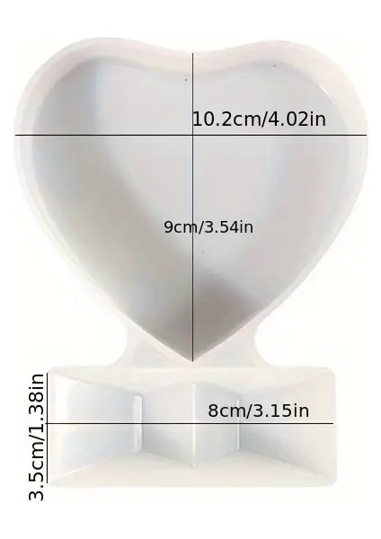 Epoksi Reçine Fotoğraf Çerçevesi Silikon Resim Çerçevesi Kalıbı 13X10CM fırsatları