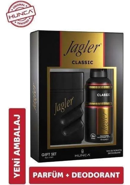 Klasik Erkek Parfüm 90 ml PARFÜM + 150 ml Deodorant + 50 ml Roll