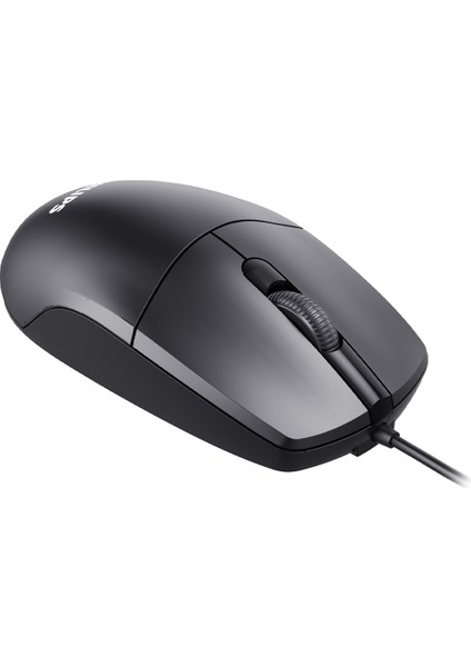 SPK7247 USB Kablolu 1200DPI 3 Tuşlu Optik Mouse Siyah