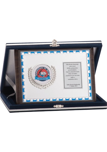 - Ahşap Plaketler - PL-051 B - 15X20 cm