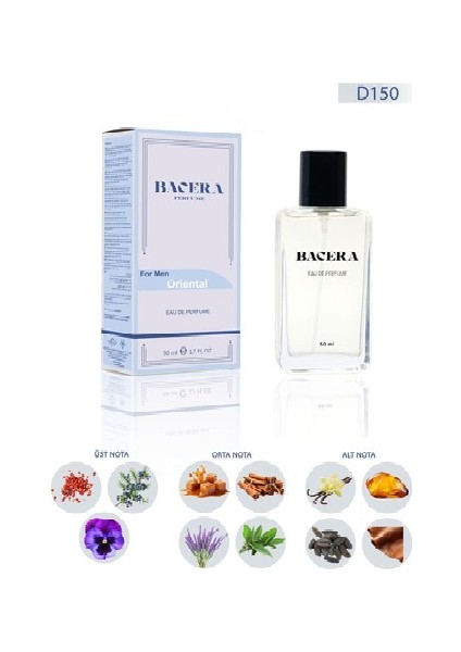 D150 Oriental Erkek Parfüm 50 ml