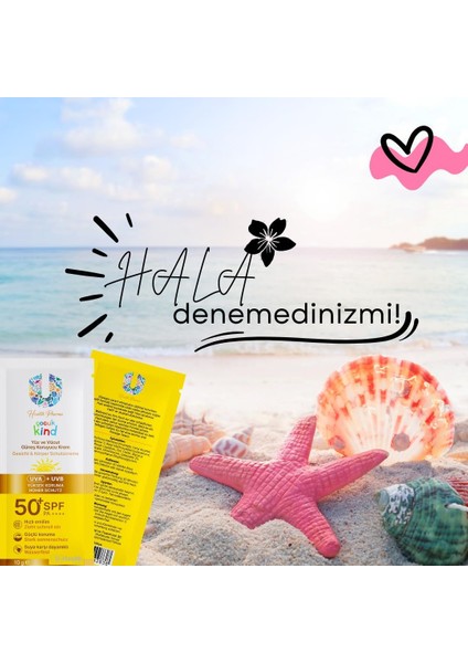 U Health Güneş Kremi 50 Spf Kids 5 Adet 10 gr