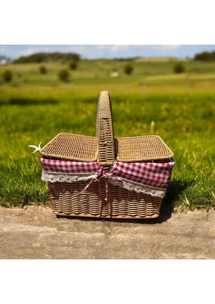 Hasır Piknik Sepeti