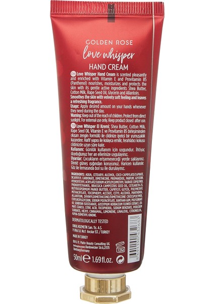 Hand Cream El Kremi (No: Love Whisper, 50 Ml)