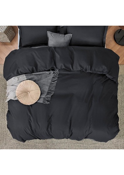 Siyah | Çift Kişilik Nevresim Takımı | Ranforce Kumaş | %90 Pamuk | BLACK SERİES fiyatları