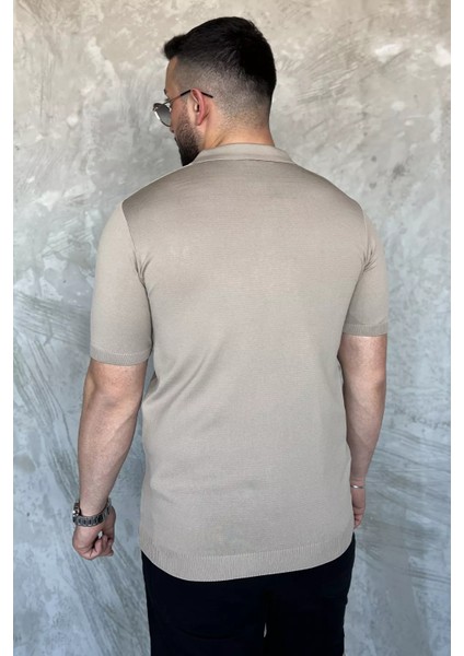 Erkek Desenli Kısa Kol Triko Gömlek P-00017164 modelleri