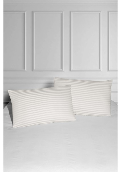 Pamuk Saten Yastık Klıfı 50X70 Taş