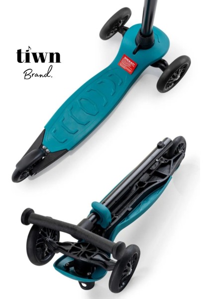 Brand 3 Tekerlekli Çocuk Scooter – Ayarlanabilir Gidonlu, 2 Yaş ve Üzeri – 50 kg Taşıma Kapasiteli, Güvenli ve Hafif Tasarım fırsatları