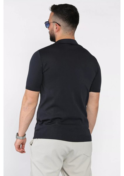 Erkek Desenli Kısa Kol Triko Gömlek P-00017164 modelleri